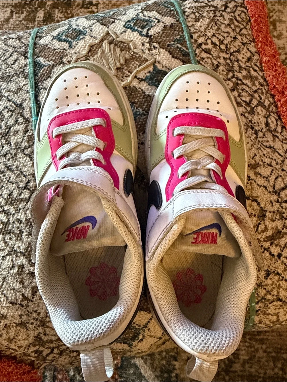 Nike Court Borough Pink Ultramarine Youth